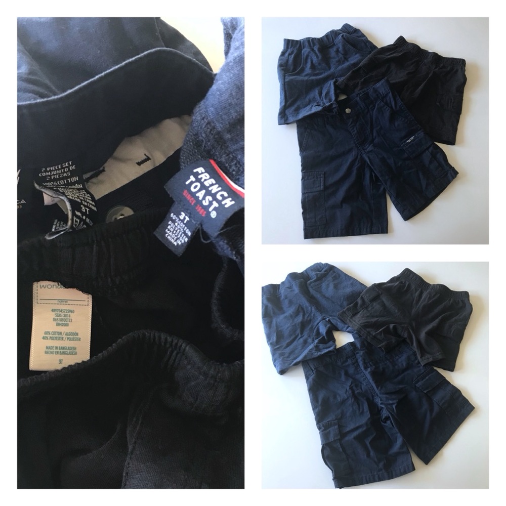 Cotton shorts & nautica shorts. 3T